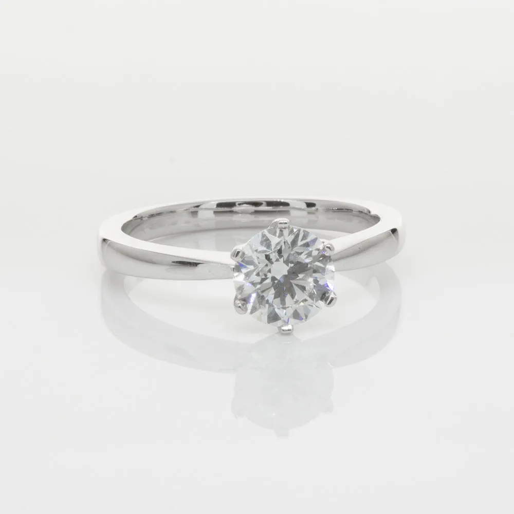 18ct White Gold 1.01ct Diamond Nova Ring