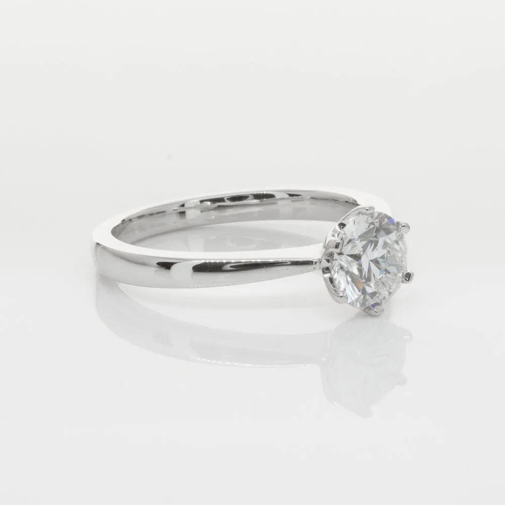 18ct White Gold 1.01ct Diamond Nova Ring