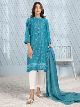 2 Piece Lawn Suit-Printed (Unstitched)