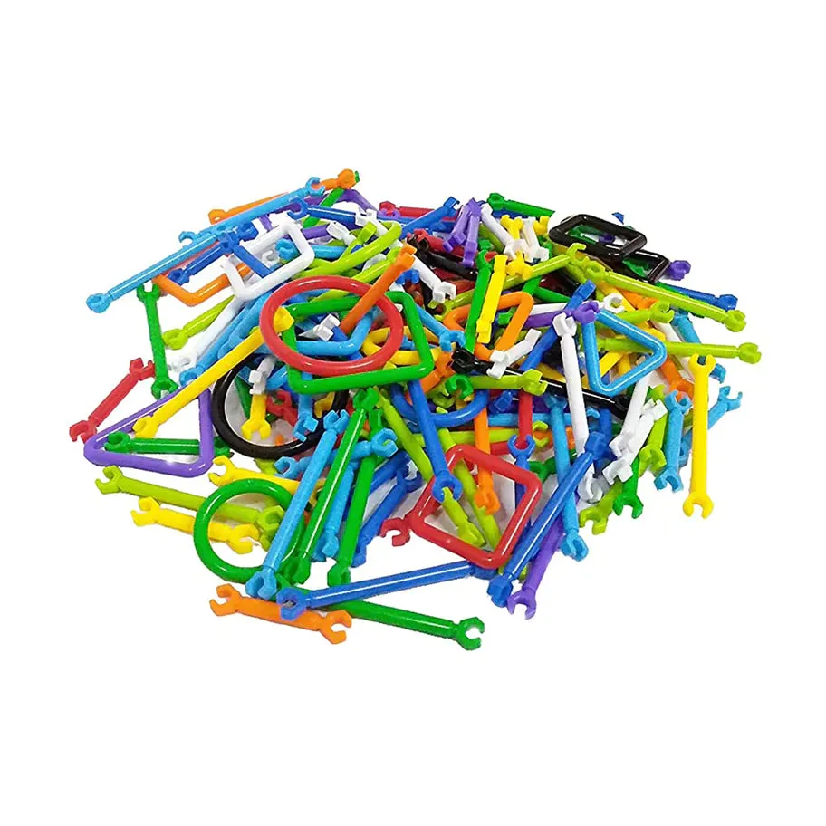 400pcs Plastic Sticks Building Blocks, Early Creative Learning