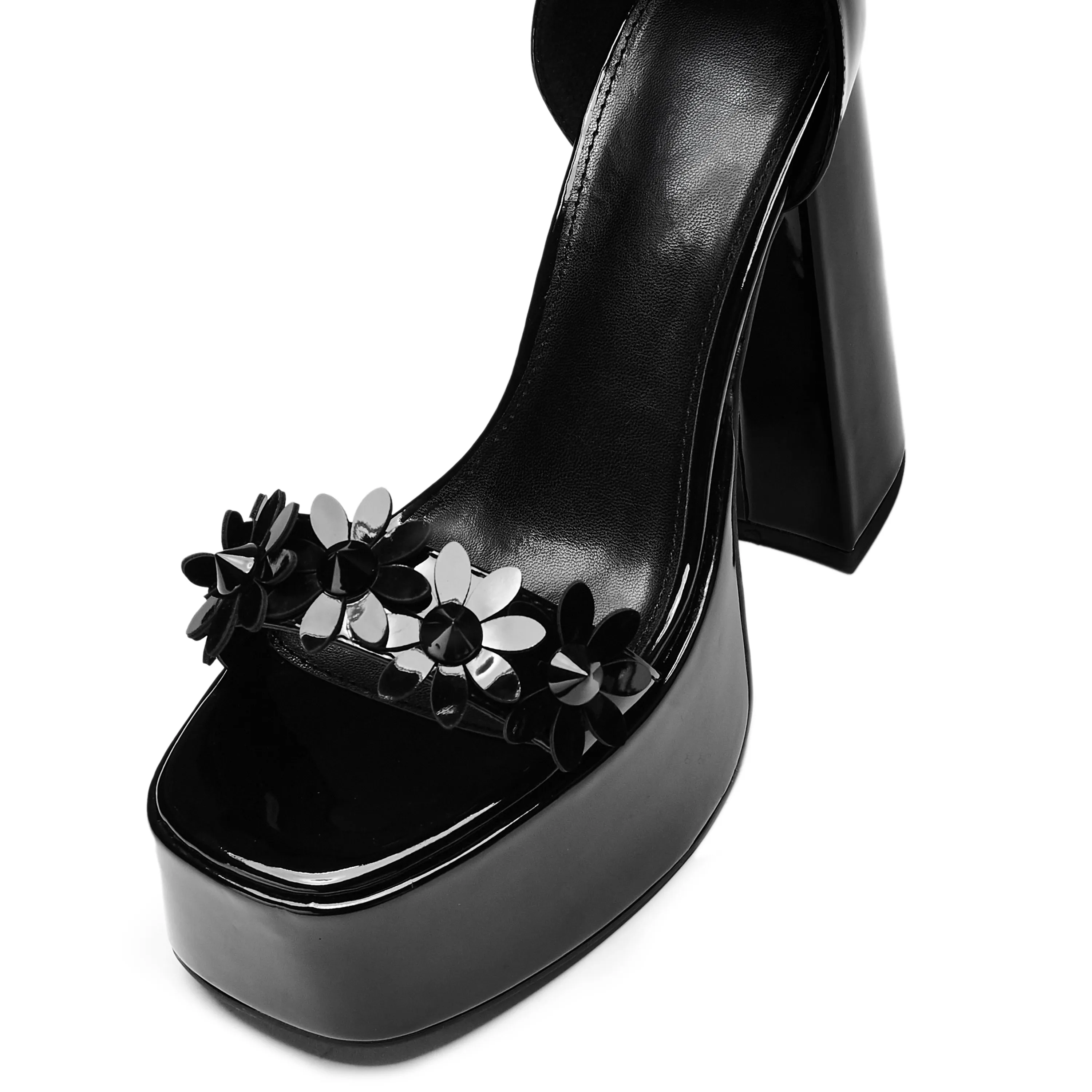 A Secret Arrangement Platform Heels