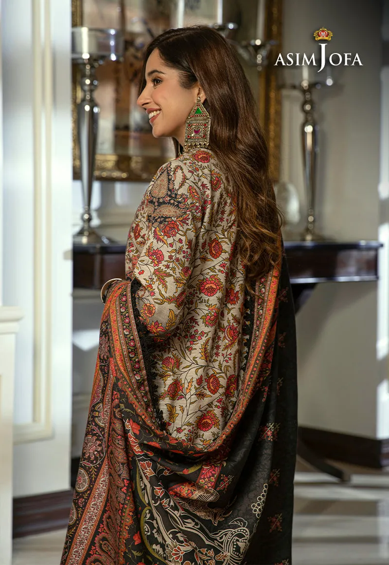 AJAW-02 EMBROIDERED KHADDAR 3 PCS