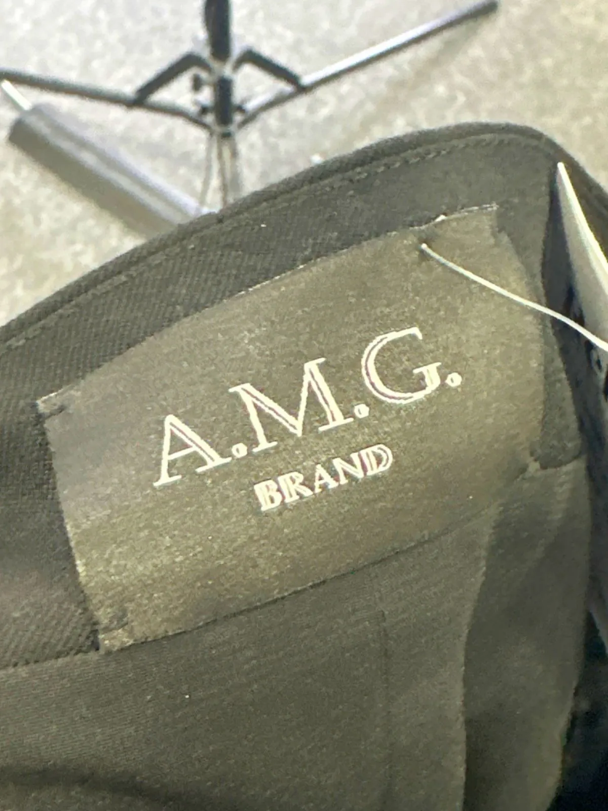 A.M.G. Black Blazer UK 8