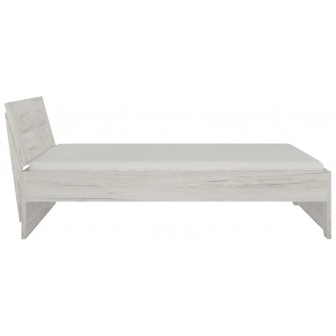 Angel Oak Melamine Finish Wooden Bed Frame