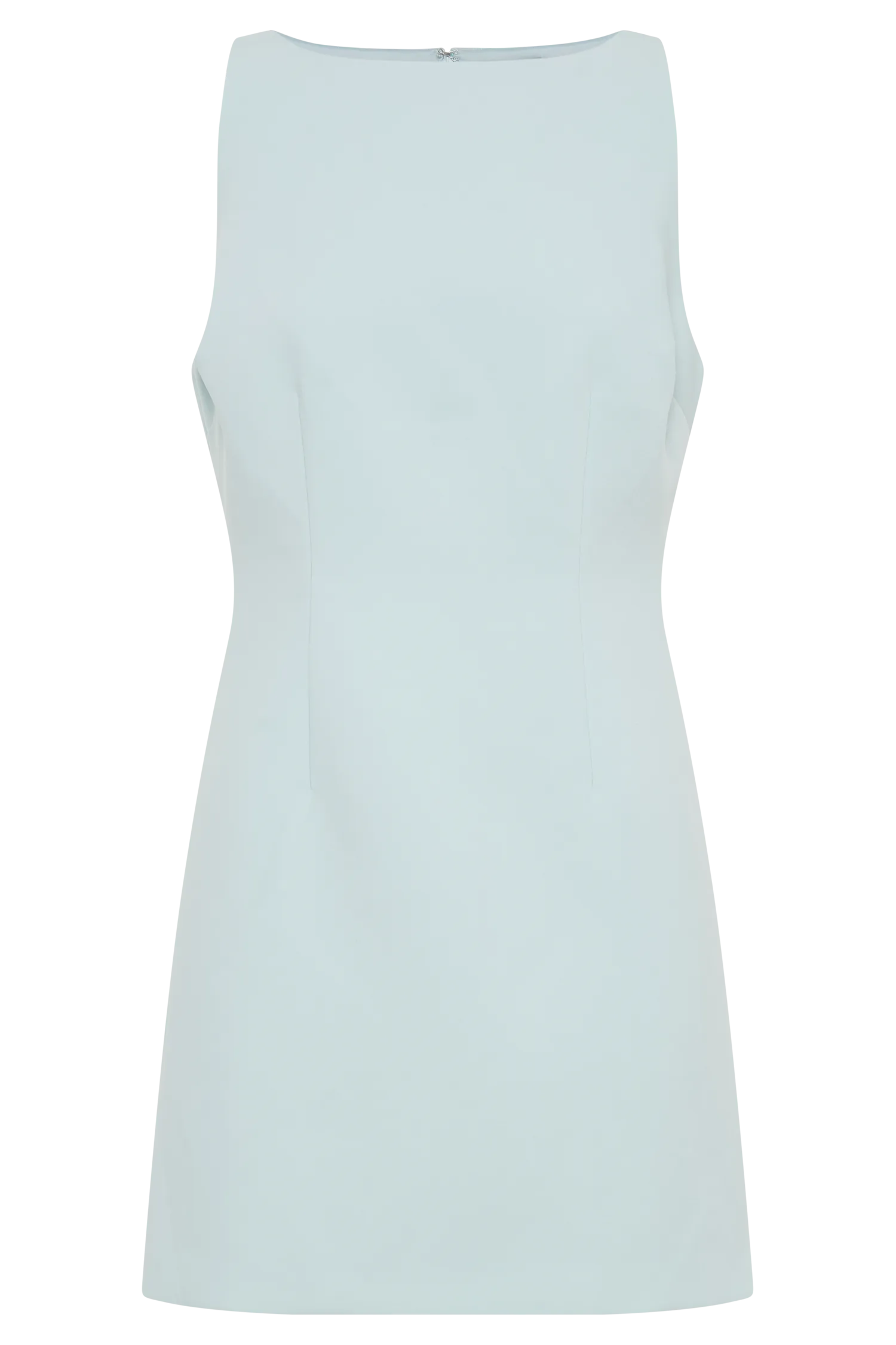 Angela Suiting Mini Dress - Ice Blue