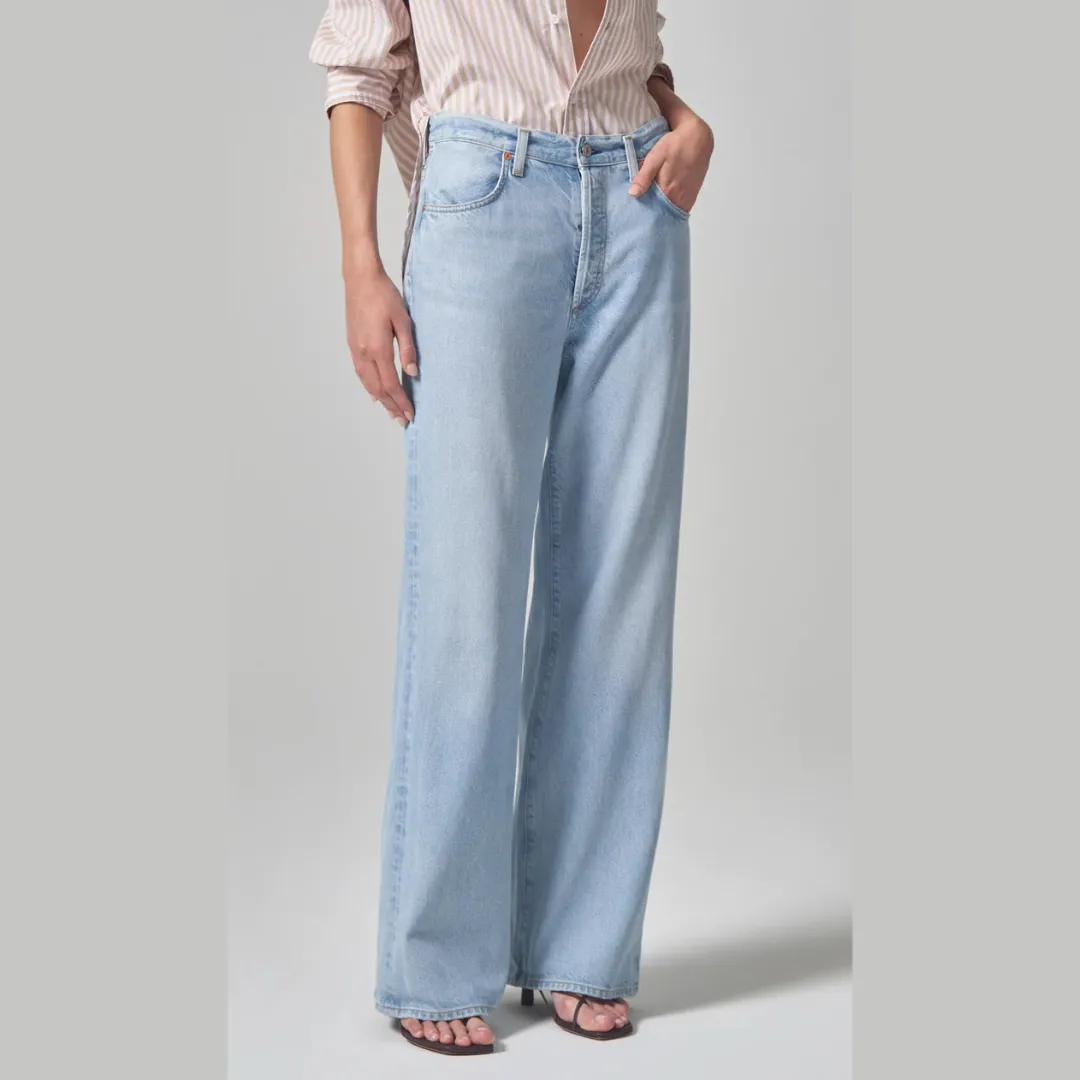 Annina High Rise Wide Leg Jean 33" - Alemayde