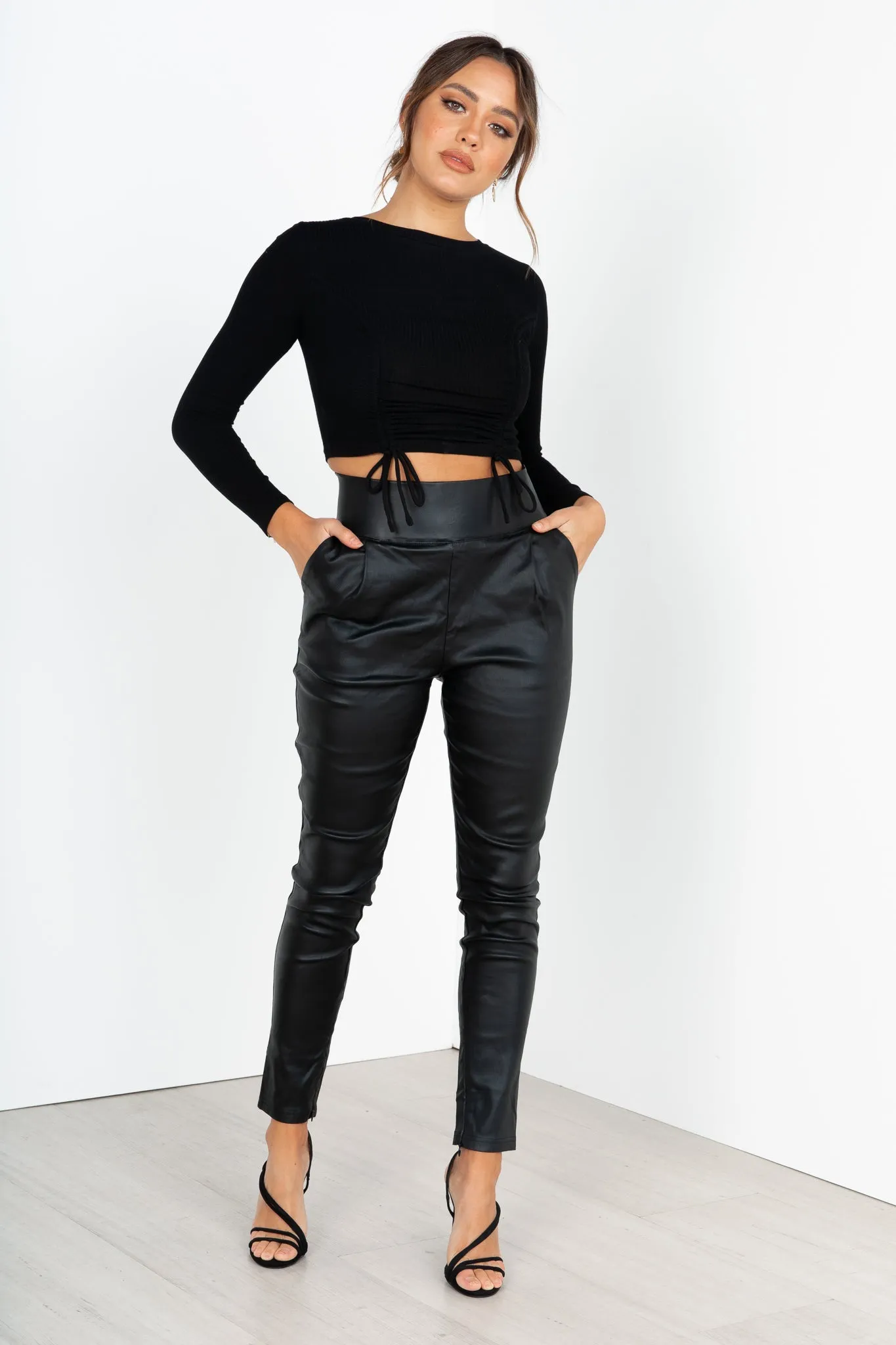 Back It Up Pants - Black