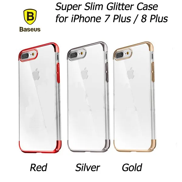 Baseus Super Slim Stylish Plating Design Case For iPhone 7 /8  (5.5')