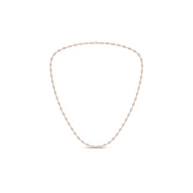 Bezel Set Diamond Tennis Necklace