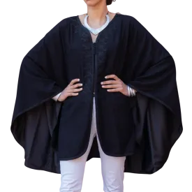 Black Classic Lady Cape