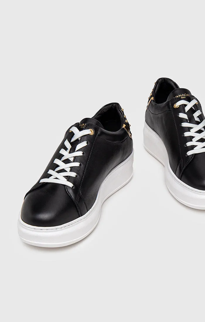 Black Punk Upscale Sneakers