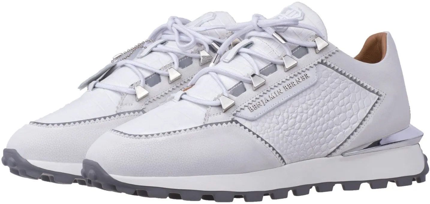 BNJ COSMO WHITE ALLIGATOR EFFECT - NAPPA