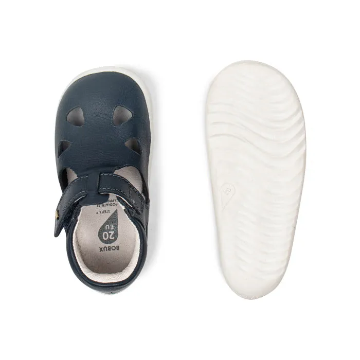 Bobux IWalk IW Zap II Closed Toe Sandal Navy