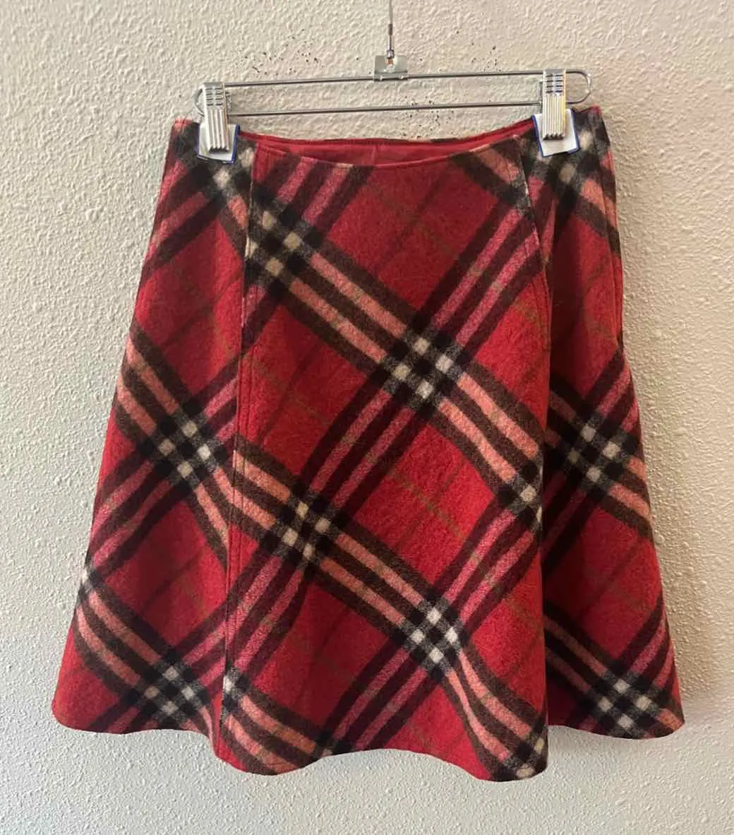 Burberry Blue Label Red multi Size 36 Skirt