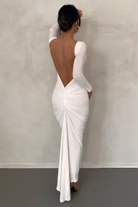 Camila Dress - White