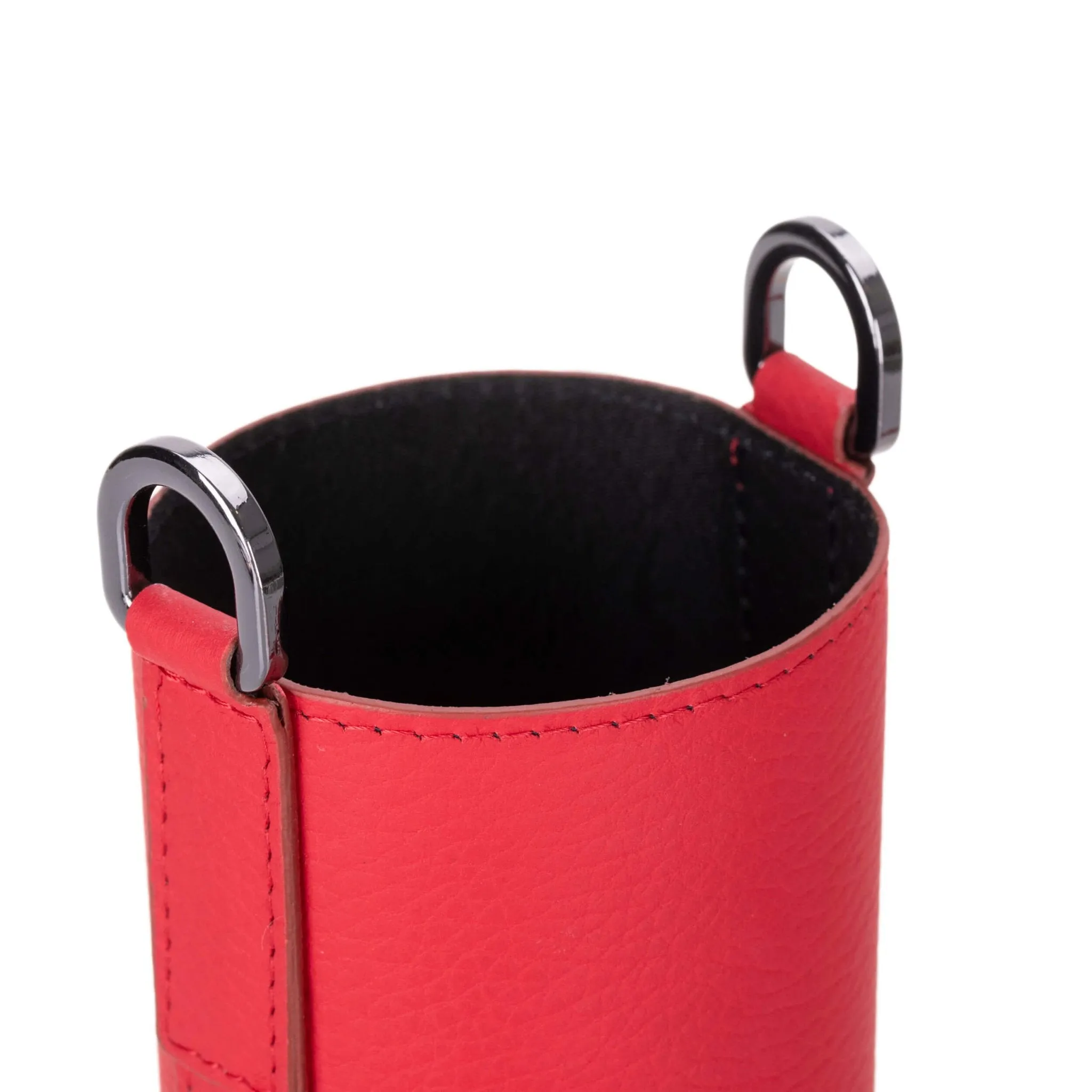 Castaway Crossbody Water Bottle Holder, Red