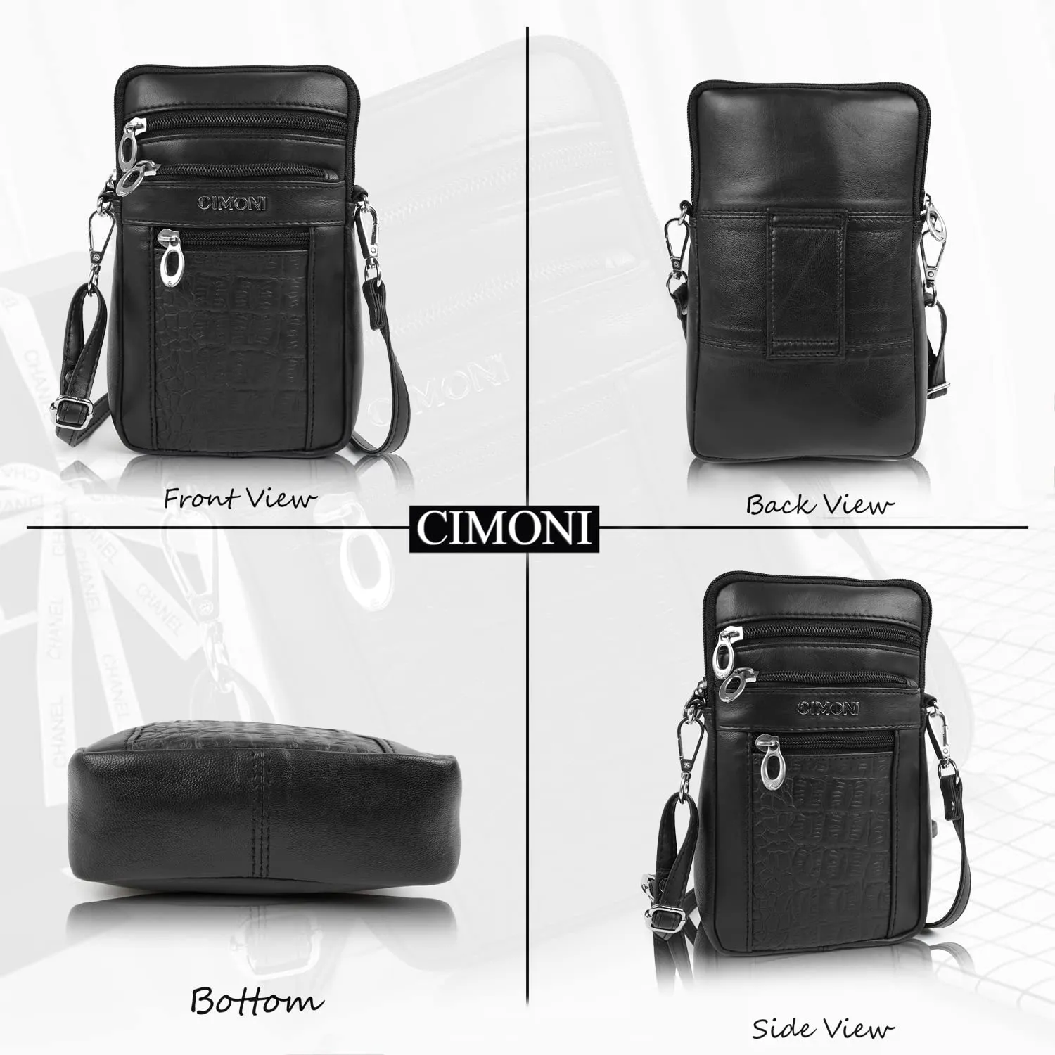 CIMONI Leather Stylish Trendy Mini Shoulder daytrip Hobo crossbody Slingbag For Women