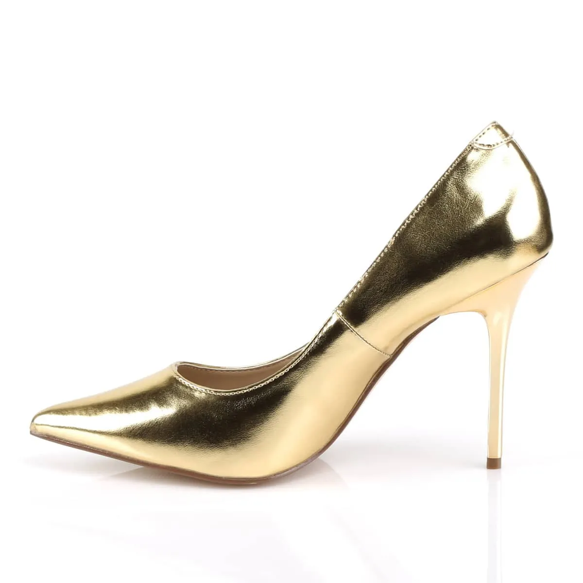 CLASSIQUE-20 Gold Court High Heel