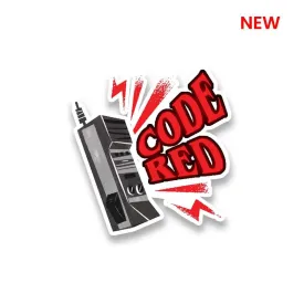 Code Red Sticker