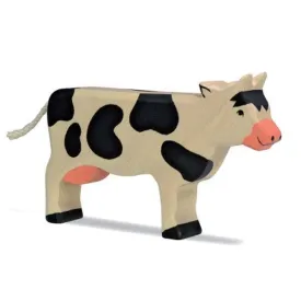 Cow, Black, Standing