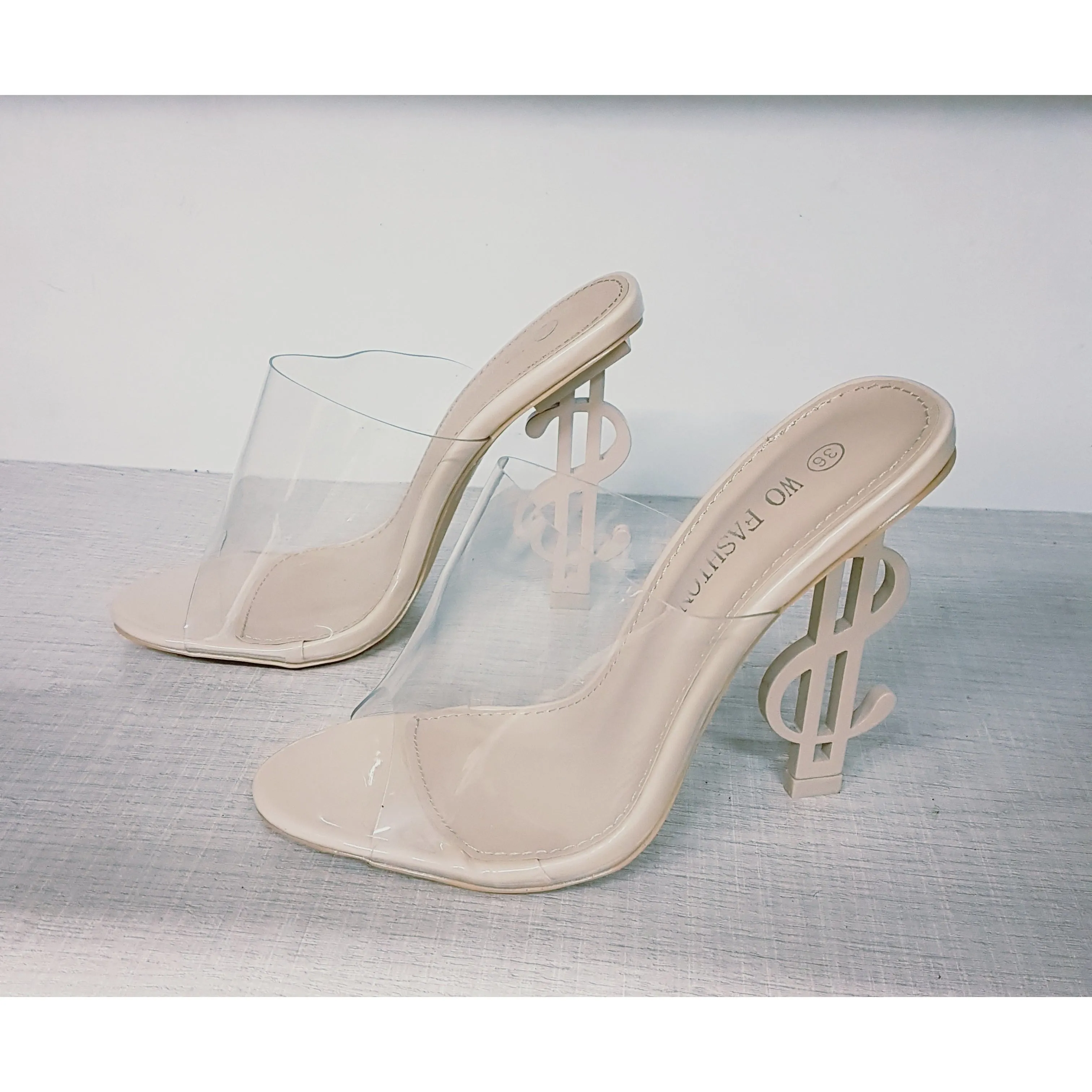 Crystal Women's Dollar heel Shoes.