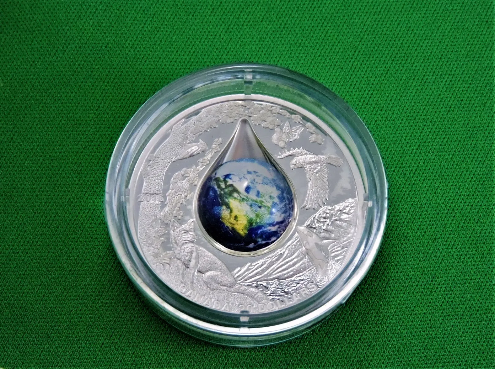 Currency - Silver Coin - $20 - 2016 - RCM - Mother Earth