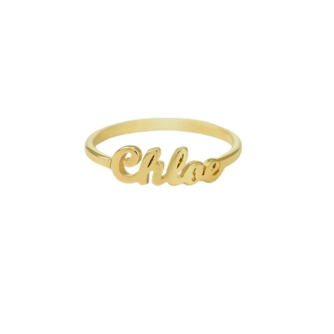 Custom Name Ring ♡ Font Select