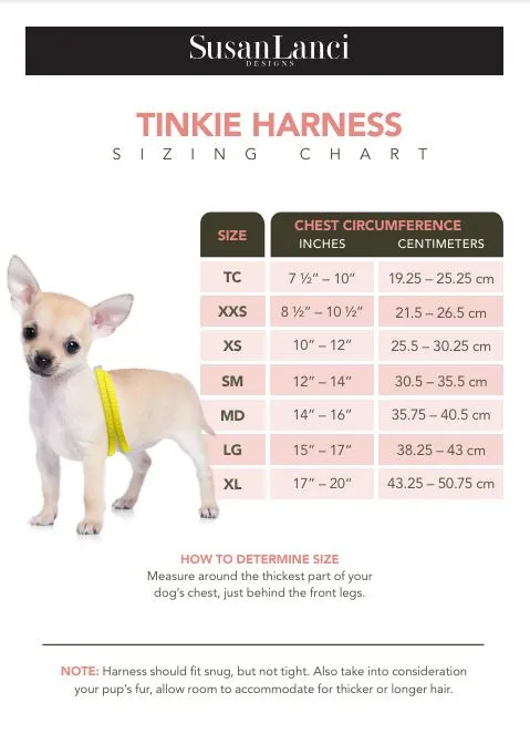 Double Tail Bow Tinkie Harness