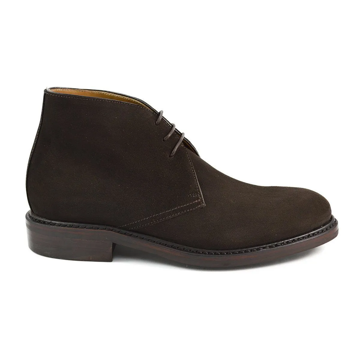 FACTORY SECOND Berwick 1707 Chukka Boot (320) - Dark Brown Suede