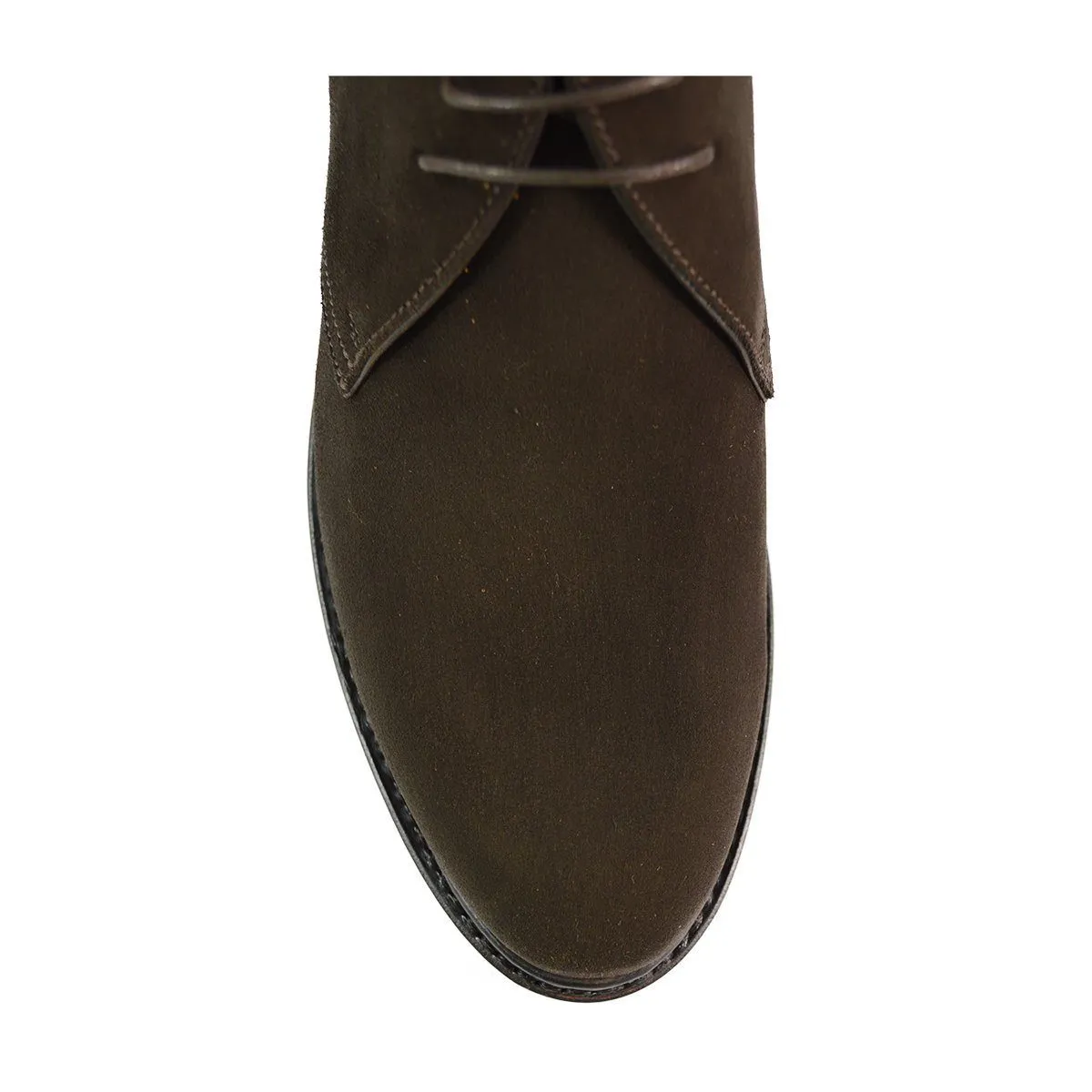 FACTORY SECOND Berwick 1707 Chukka Boot (320) - Dark Brown Suede