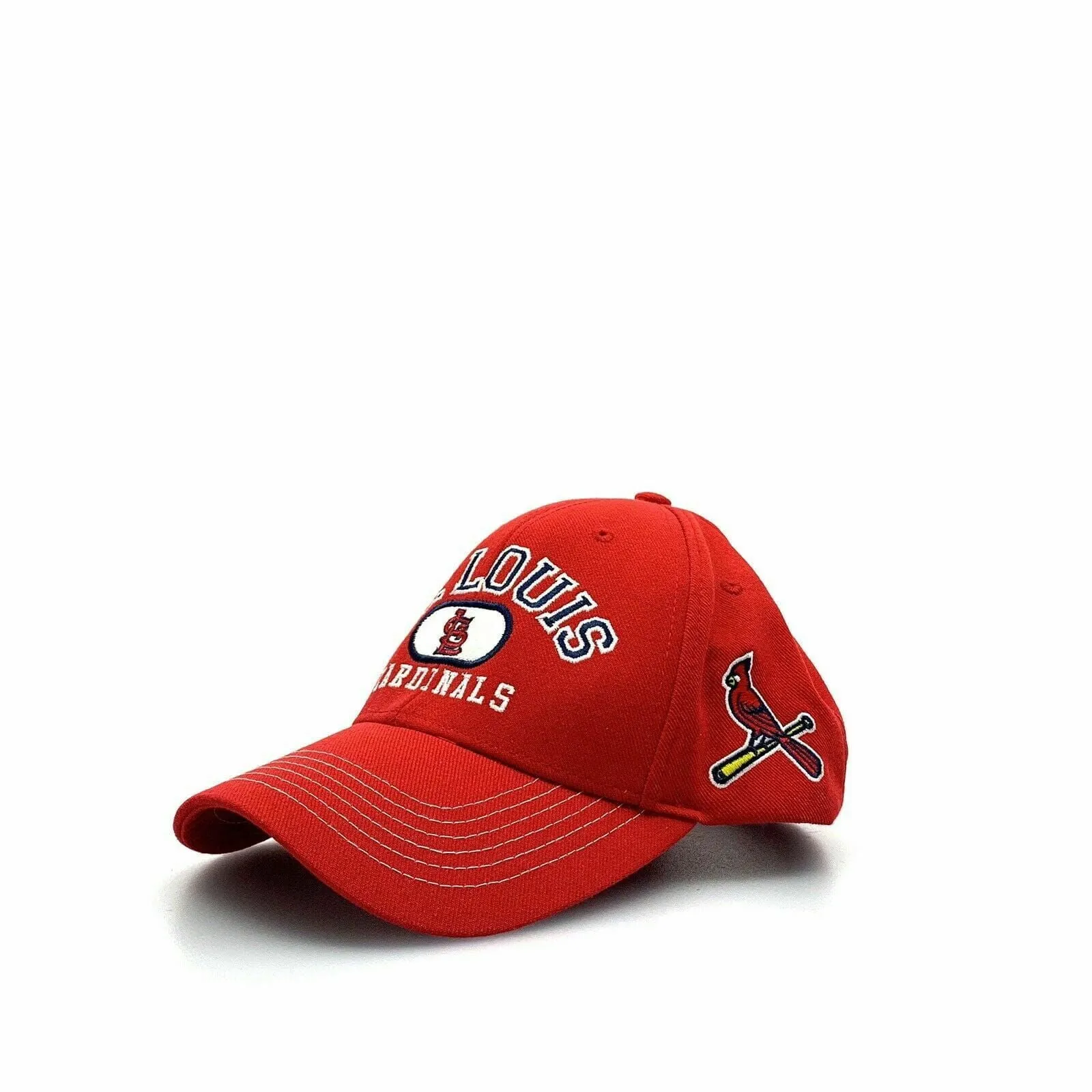 Fan Favorite Red MLB St Louis Cardinals 100% Polyester Strapback Hat One Size