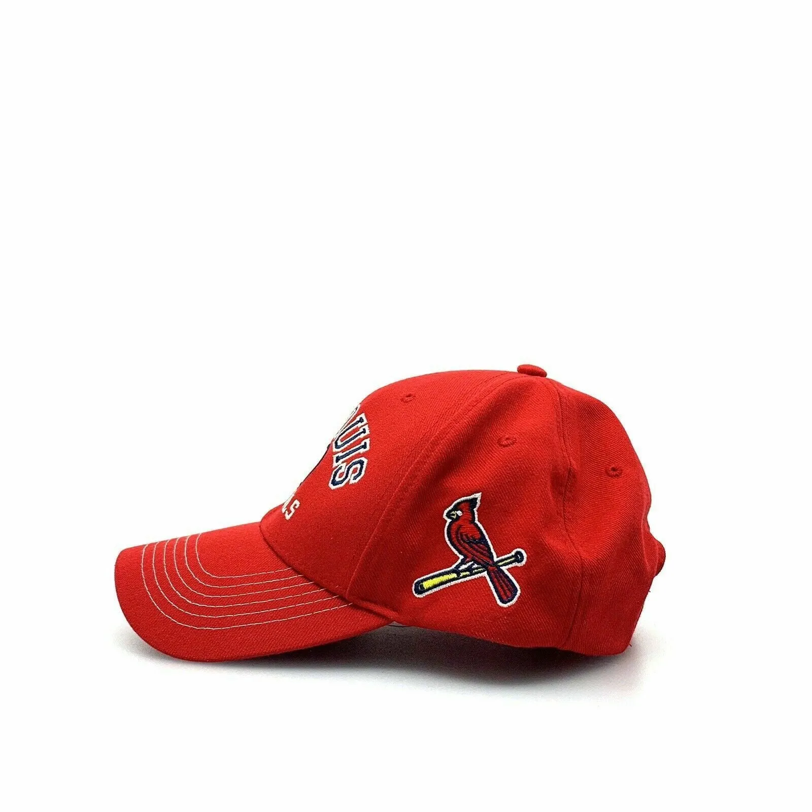 Fan Favorite Red MLB St Louis Cardinals 100% Polyester Strapback Hat One Size