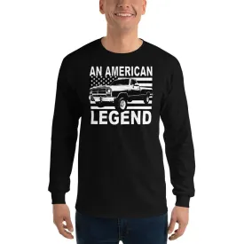 First Gen Truck American Flag Long Sleeve Shirt