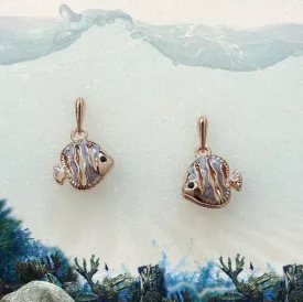 Fish Charm Earrings