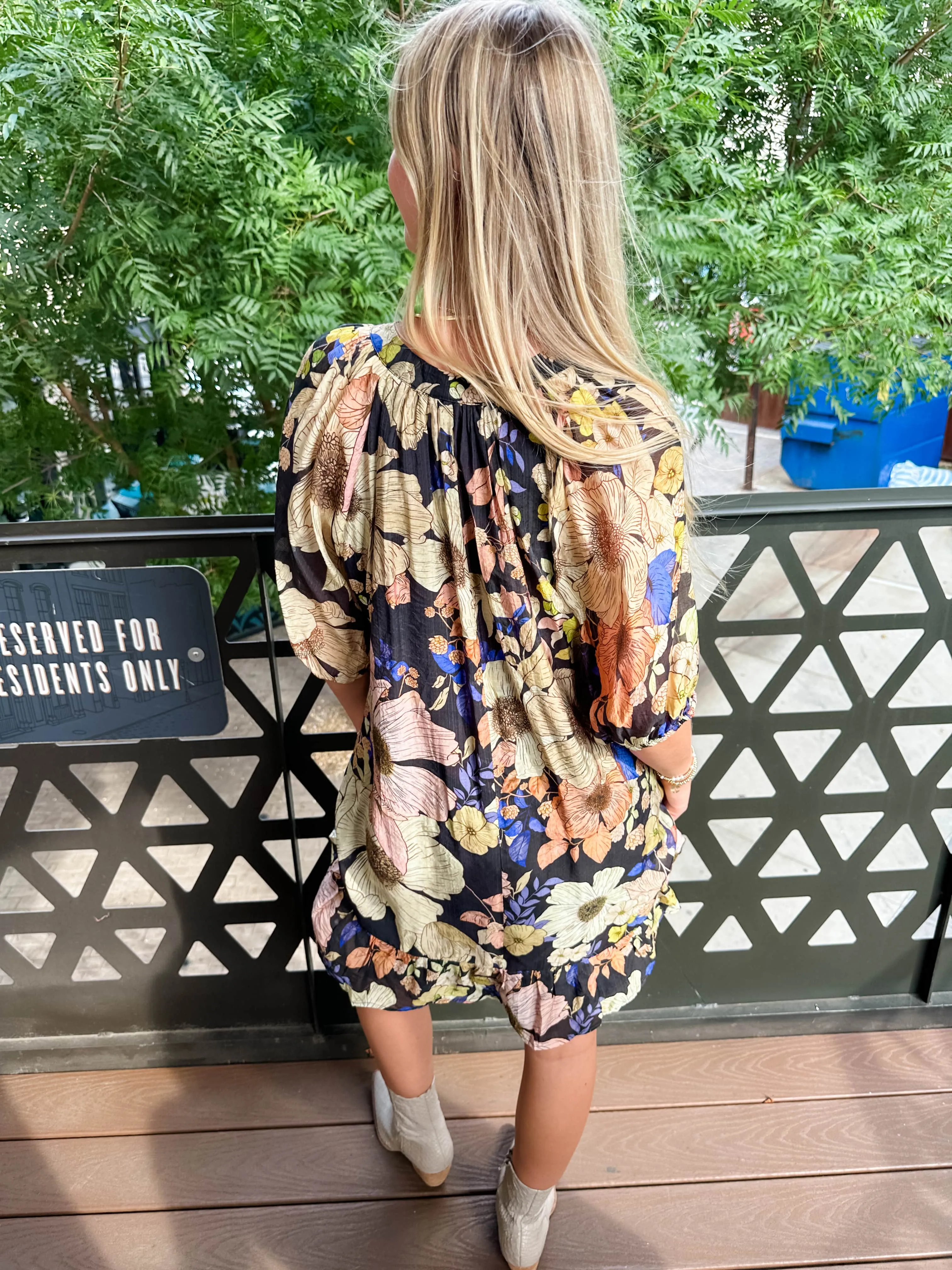 Floaty Floral Dress