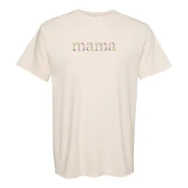 'Floral Mama' Comfort Colors T-Shirt