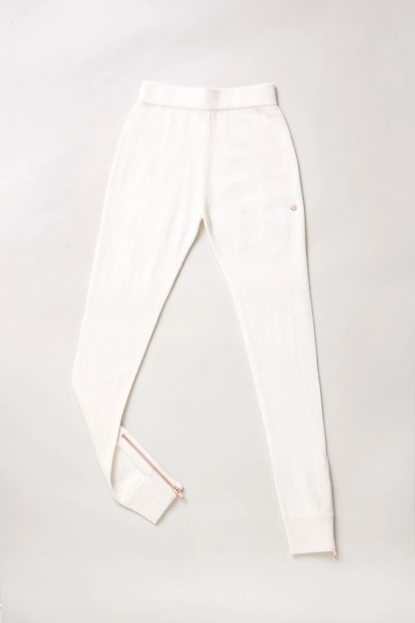 Go-Getter Cashmere Leggings - Winter White