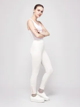 Go-Getter Cashmere Leggings - Winter White