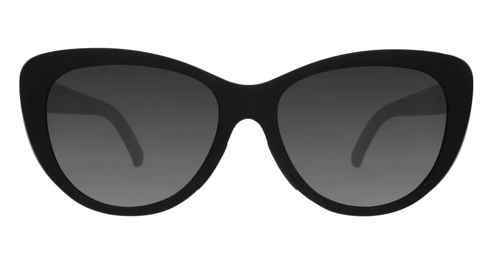 goodr Glam G Sunglasses - It's Noir, Darling