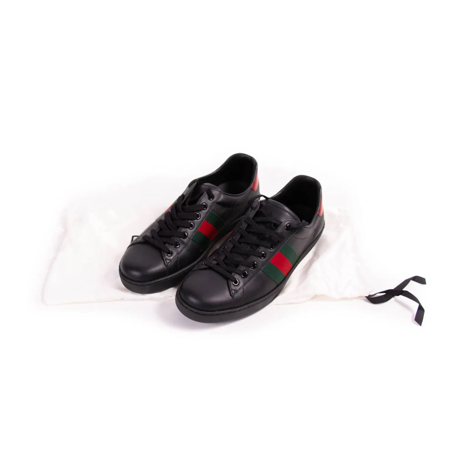 Gucci Ace Leather Sneakers