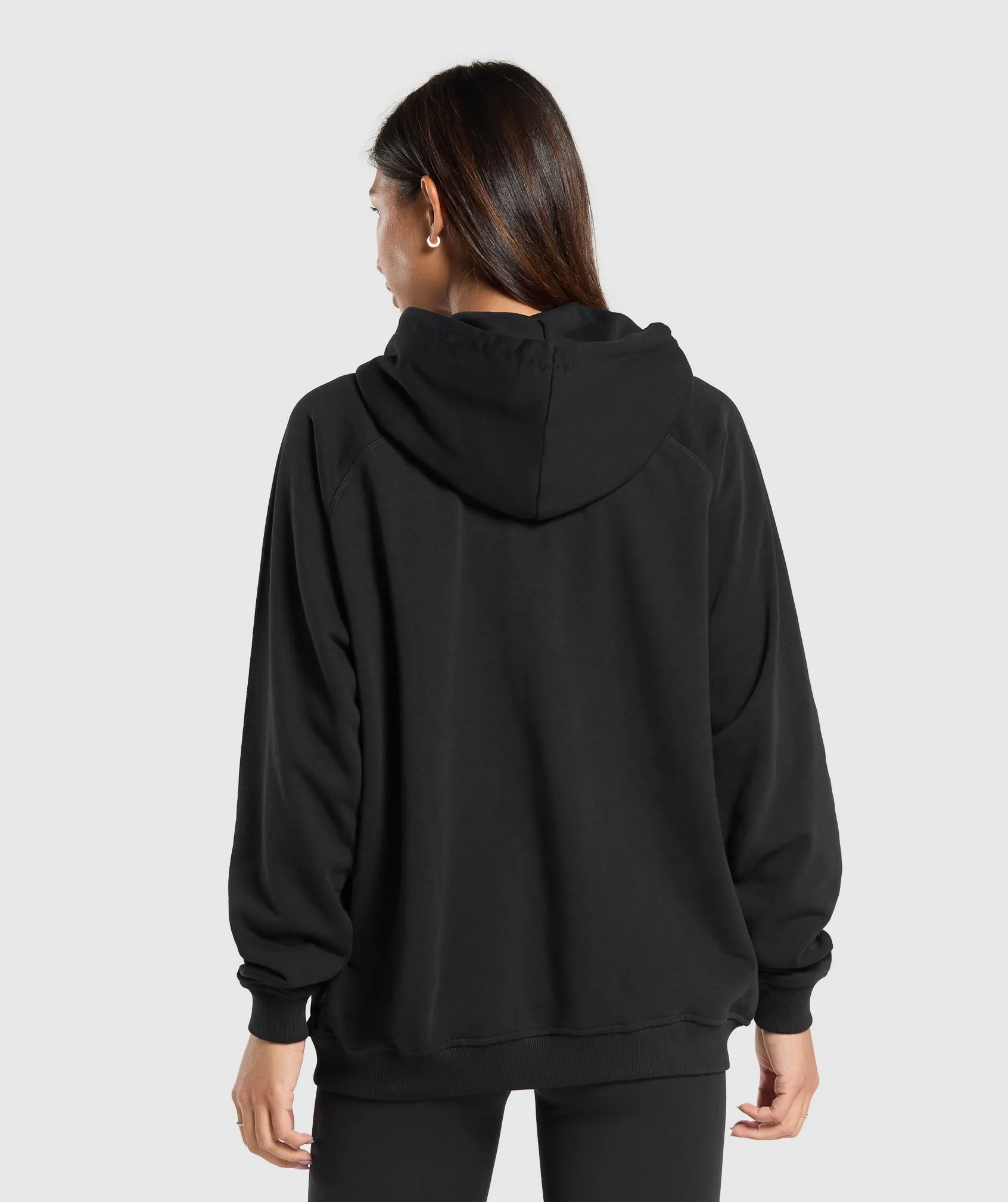 Gymshark Block Oversized Hoodie - Black