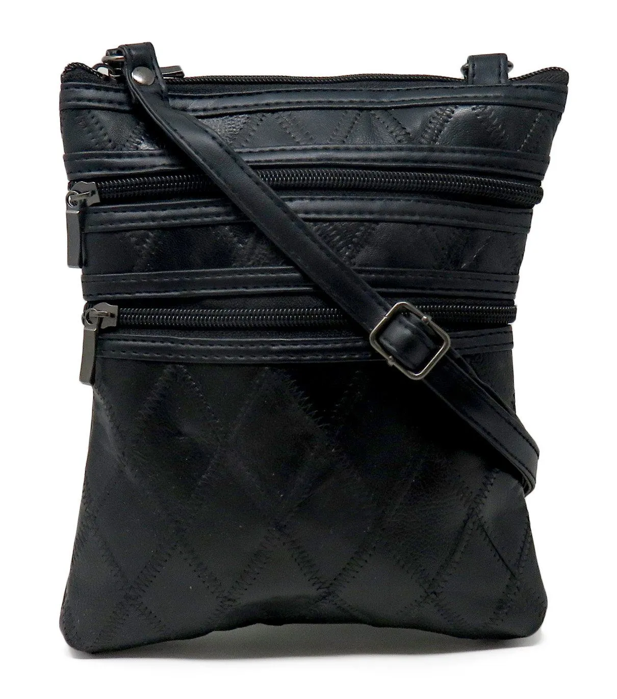 Leather Patchwork Handbag Cross body Bags