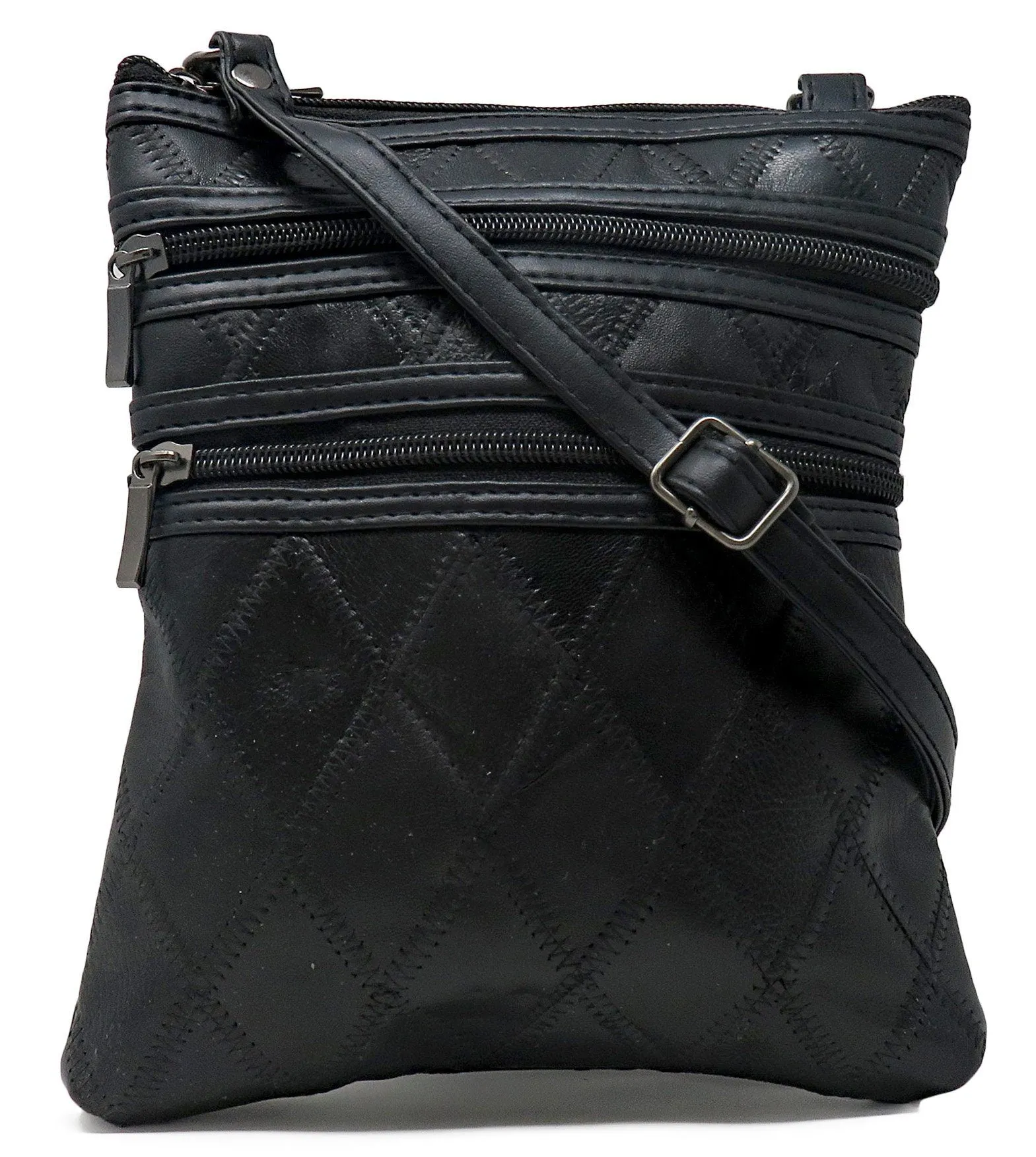 Leather Patchwork Handbag Cross body Bags