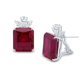 Maisie Earrings (Ruby)