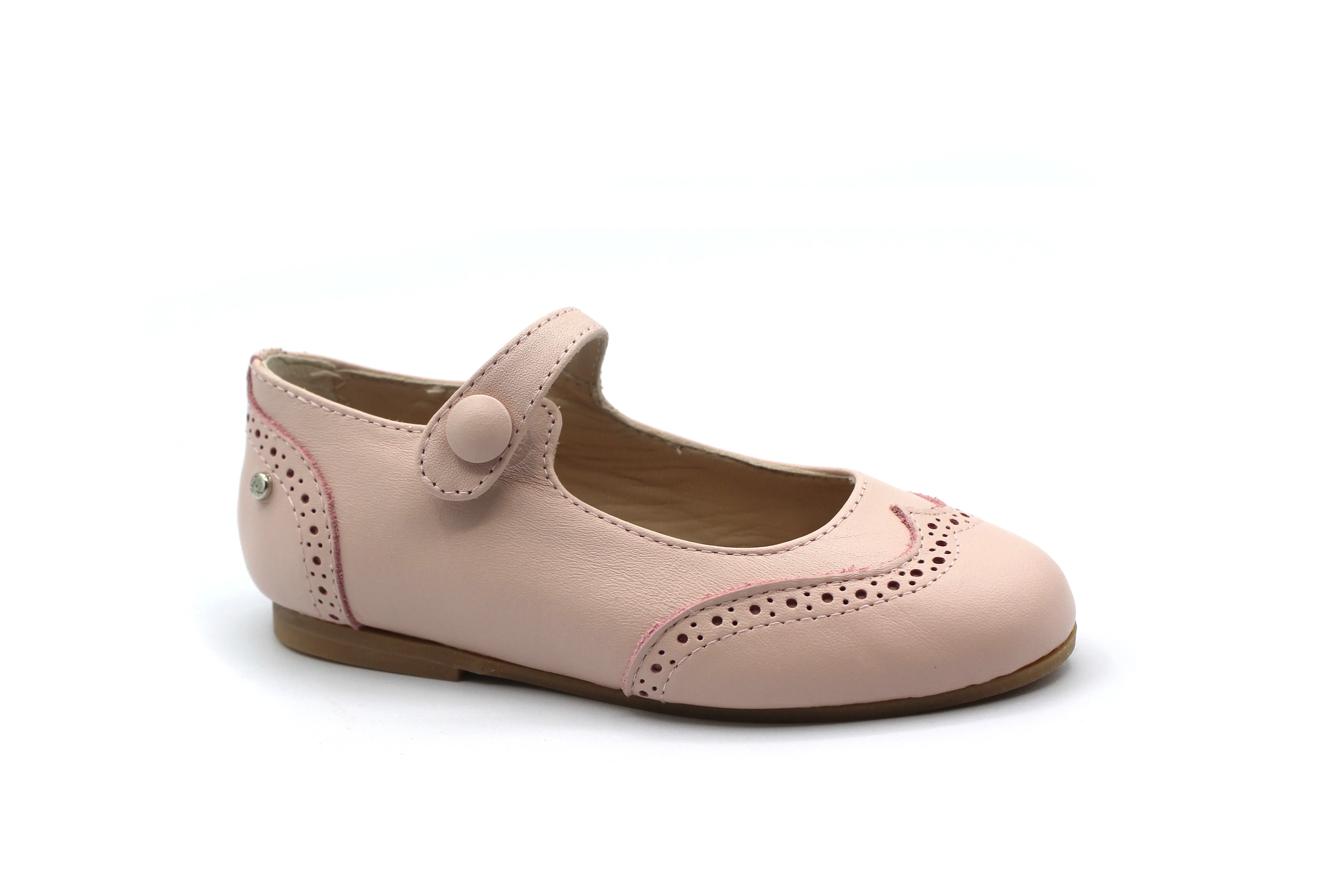 Manuela De Juan Rose Wingtip Mary Jane