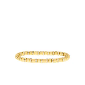 Marlyn Schiff Pave Spacer Stretch Bracelet