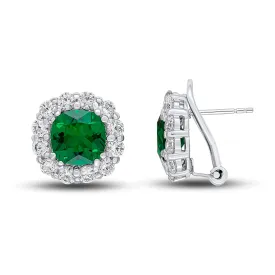 Maureen Earrings (Emerald)