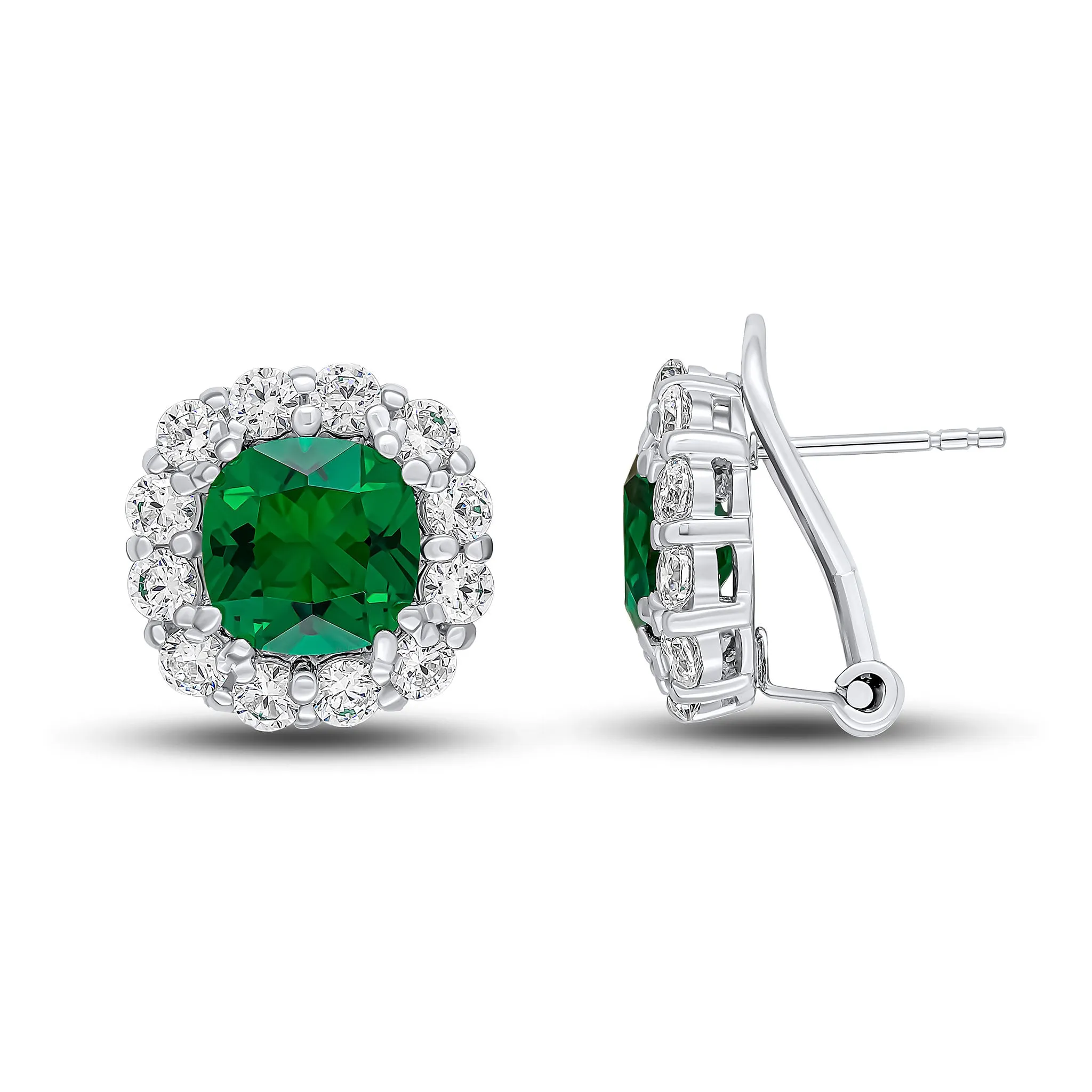 Maureen Earrings (Emerald)