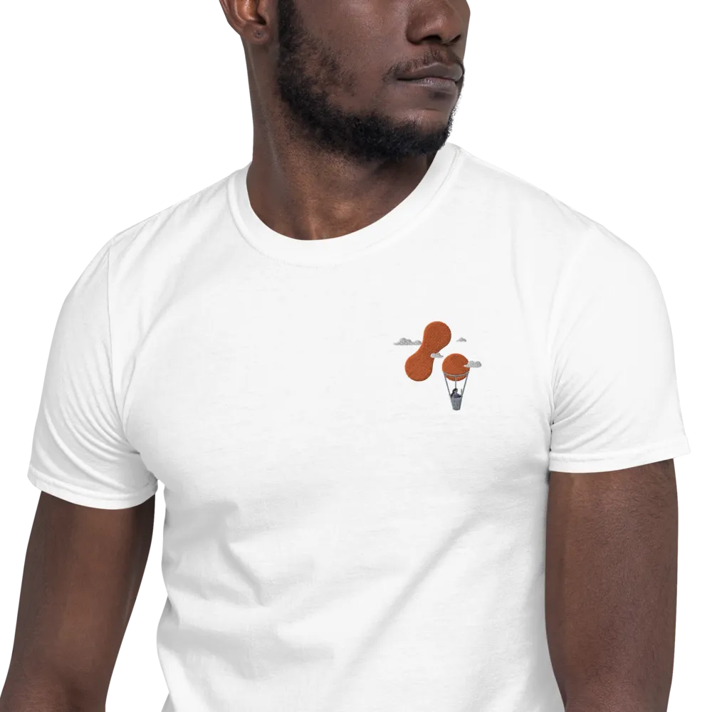 Men's Embroidered Adaptavist Balloon Design T-Shirt CB1