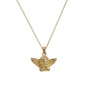 Mini Guardian Angel Necklace